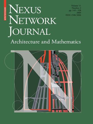 cover image of Nexus Network Journal 11,2
